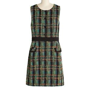 Hutch Bright Time To Start Tweed Sheath Dress size XL NWT